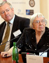 Director of the EU-Russia Center Fraser Cameron and the Chair
of the Helsinki Group in Moscow Ludmilla Alexeeva